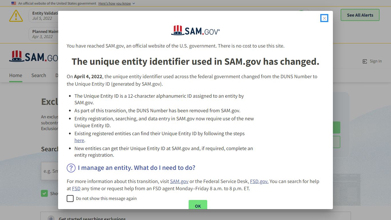 SAM.gov | Home